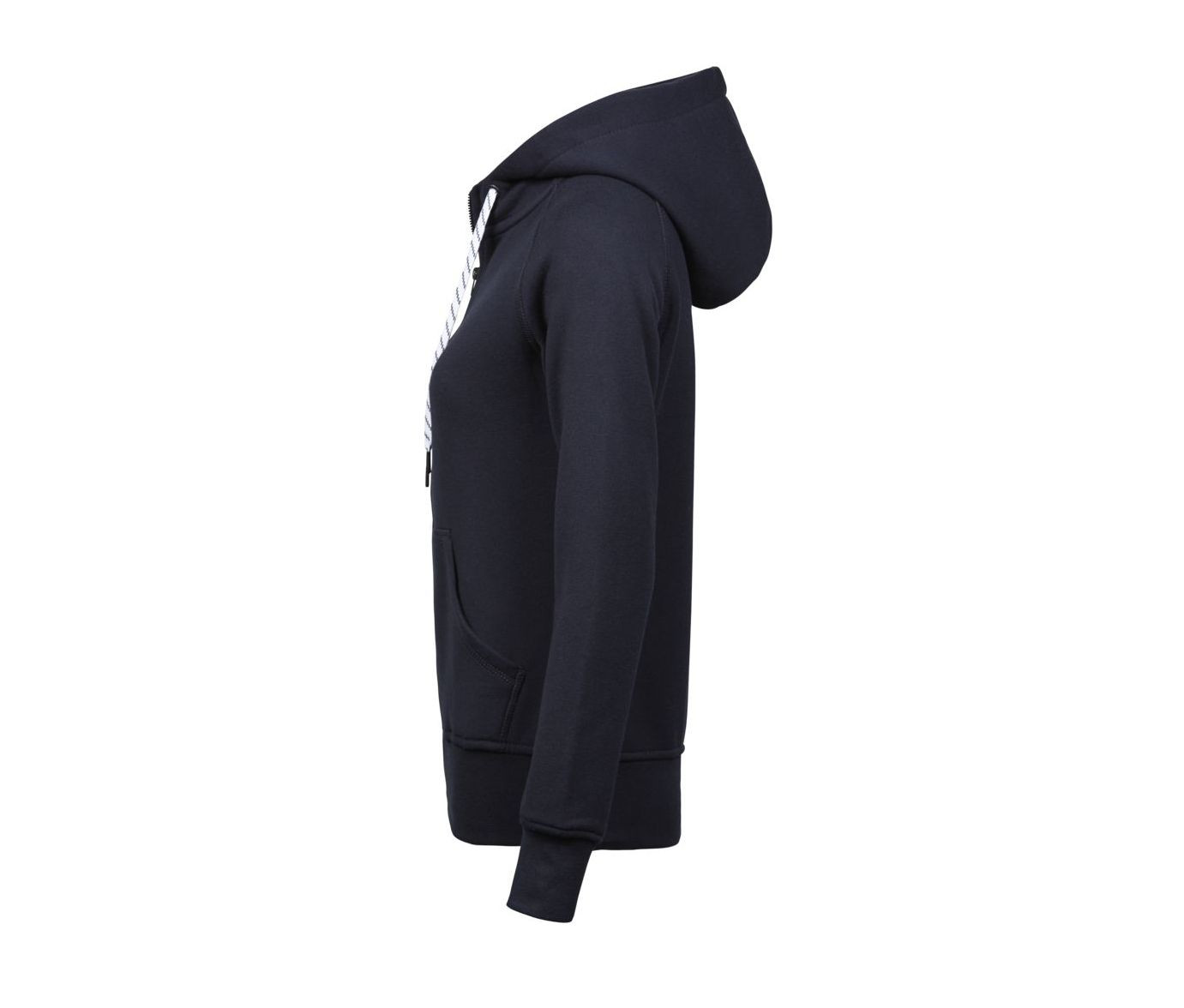 LADIES FASHION FULL ZIP HOOD