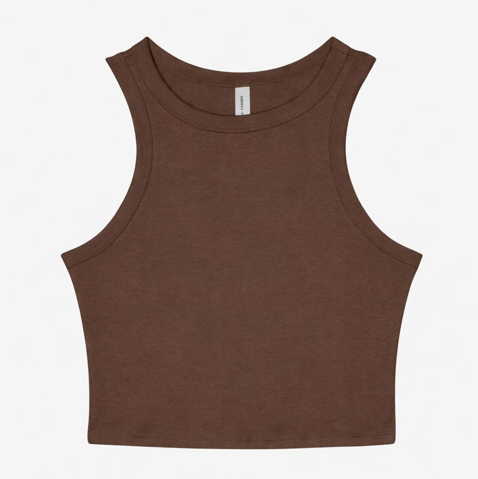 WOMEN'S MICRO RIB RACER TANK