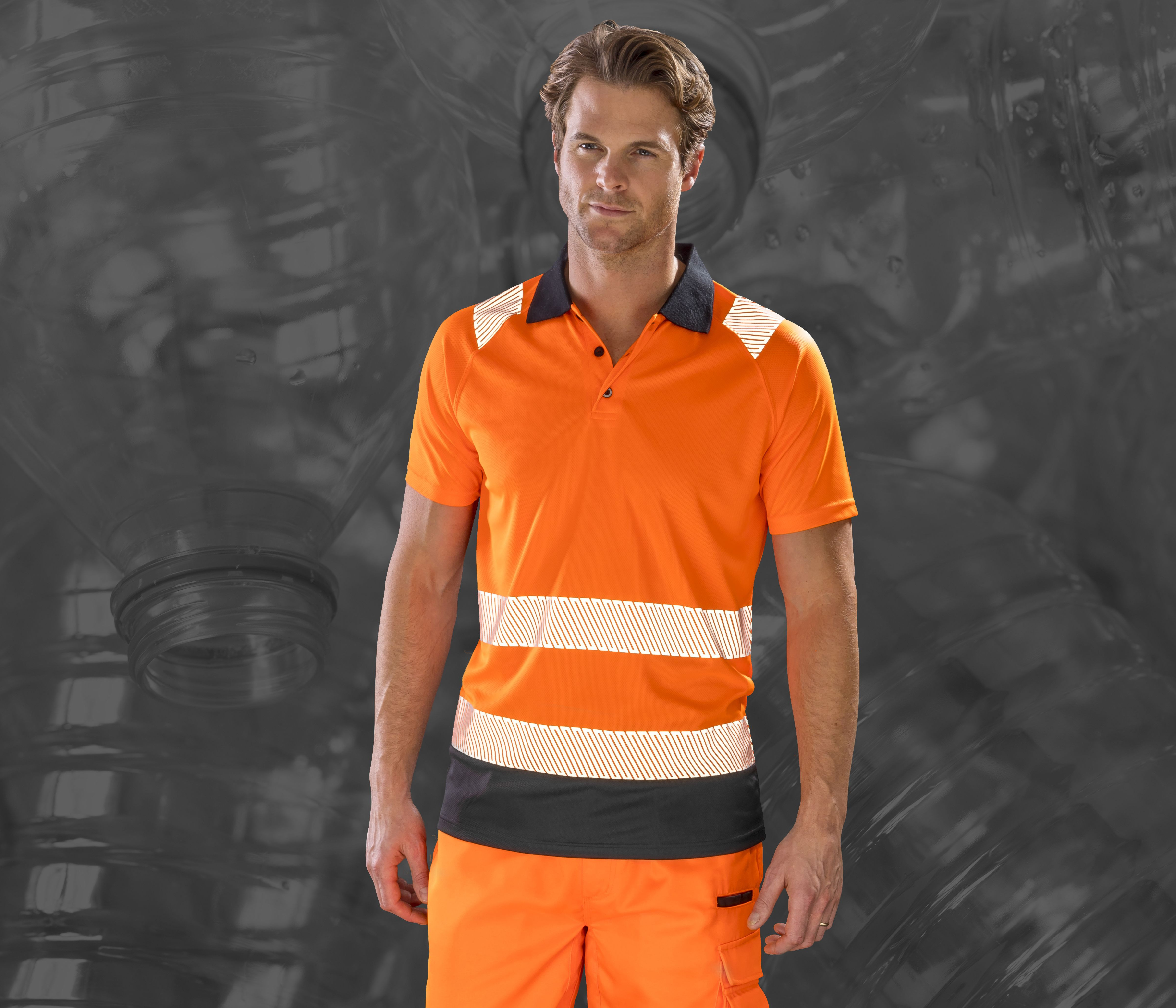 RECYCLED SAFETY POLO SHIRT