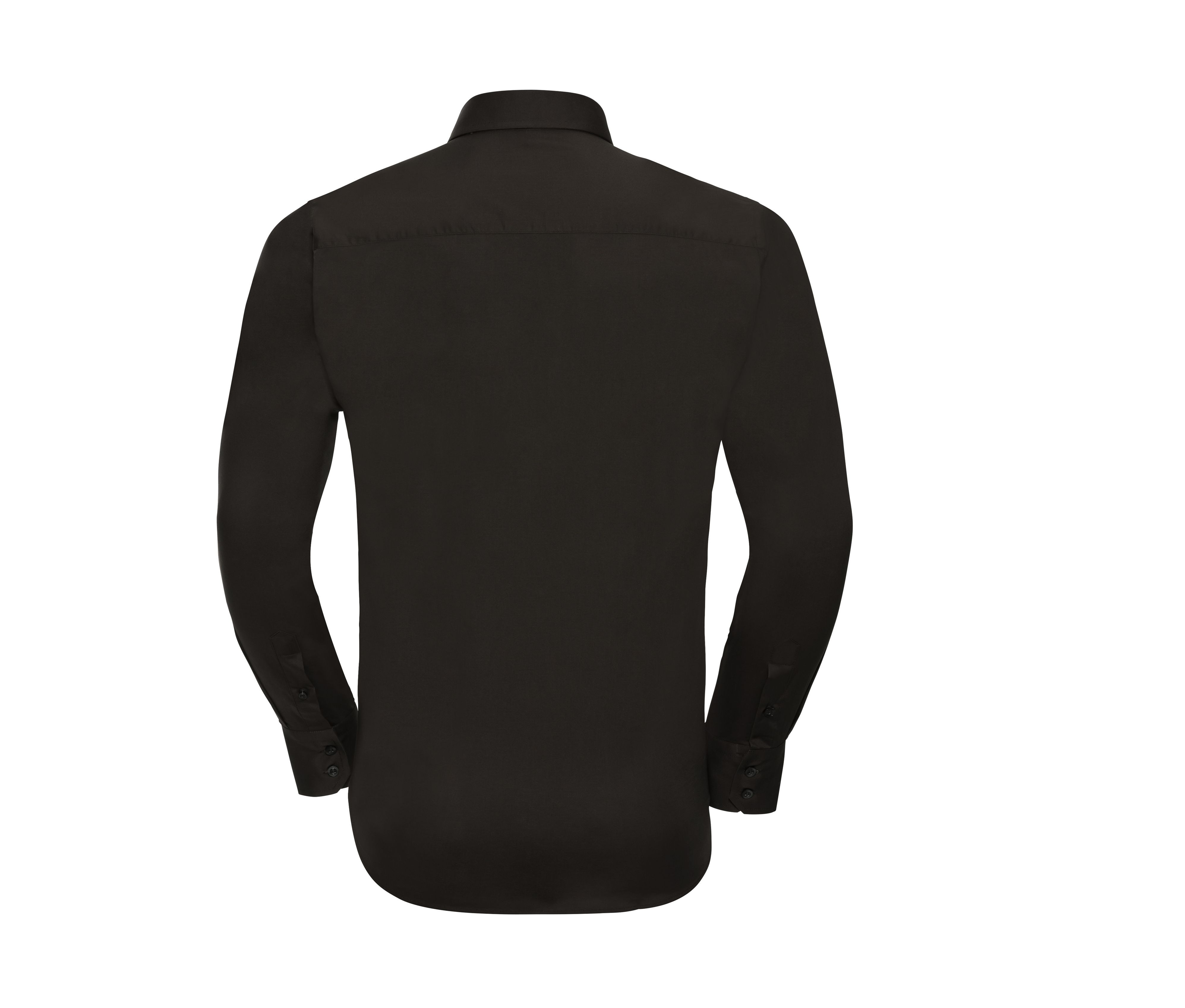 MEN'S LONG SLEEVE FITTED STRETCH SHIRT