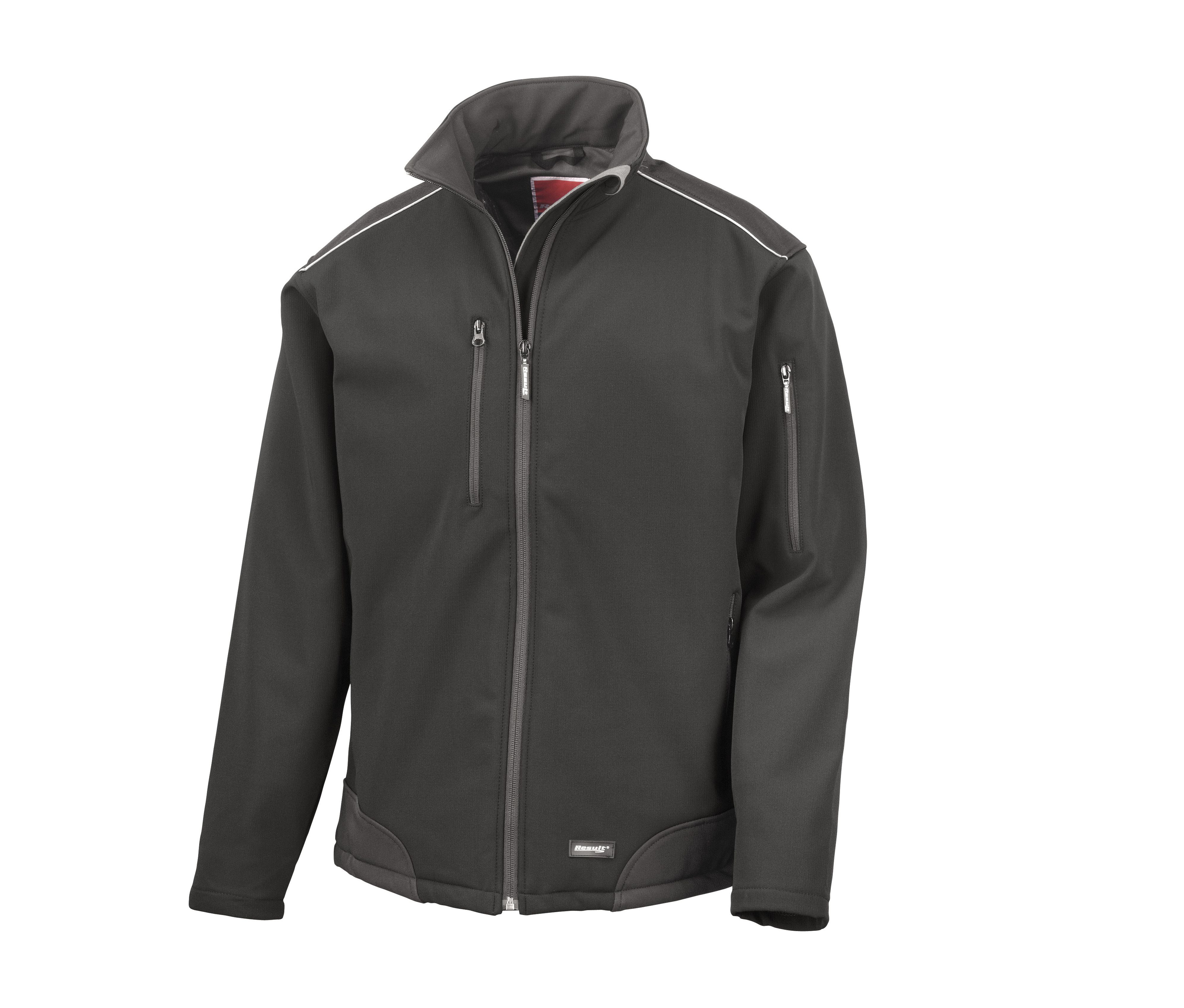 RIPSTOP SOFTSHELL WORKWEAR JACKET WITH CORDURA®