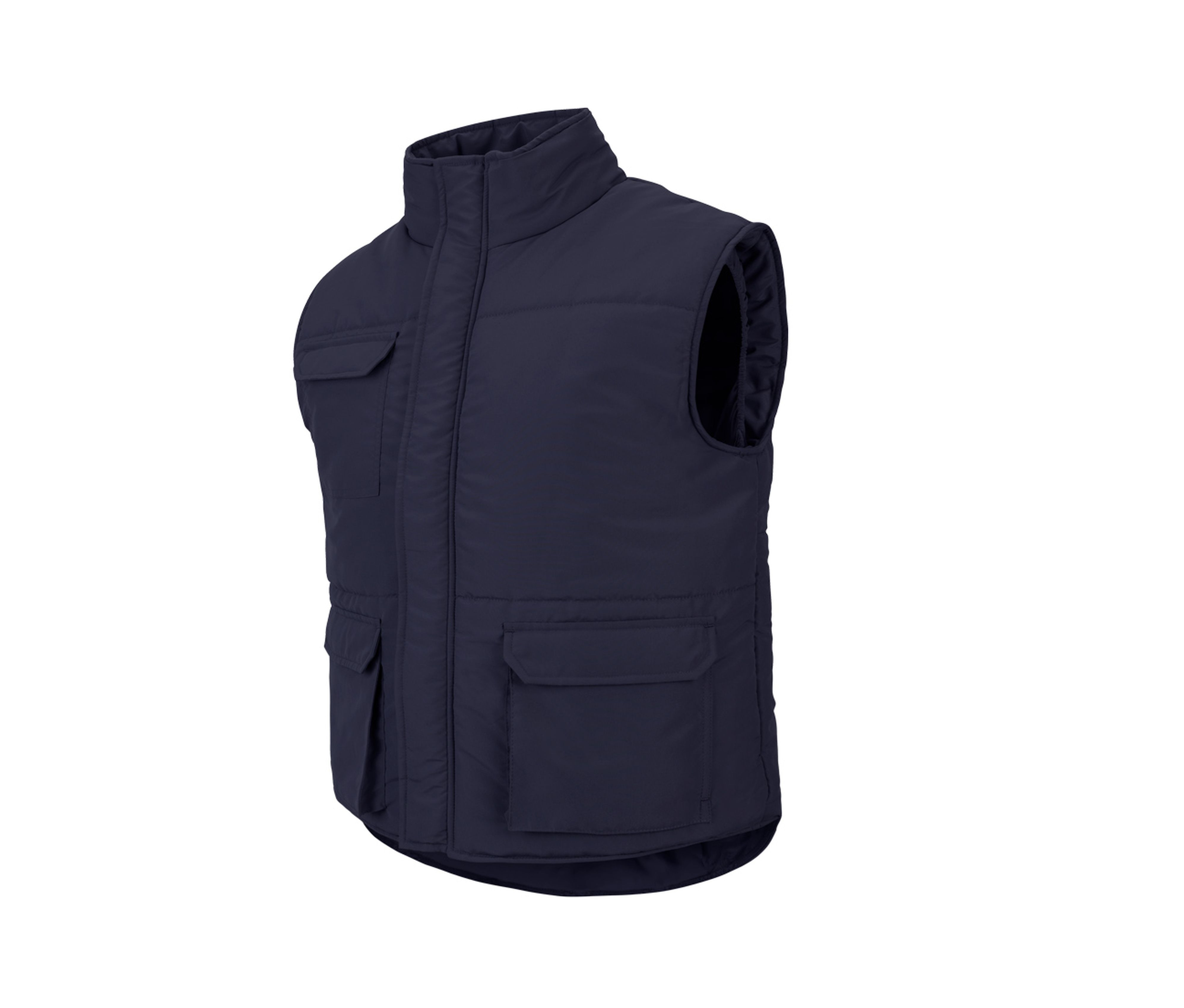 BODYWARMER MATELASSÉ MULTIPOCHES
