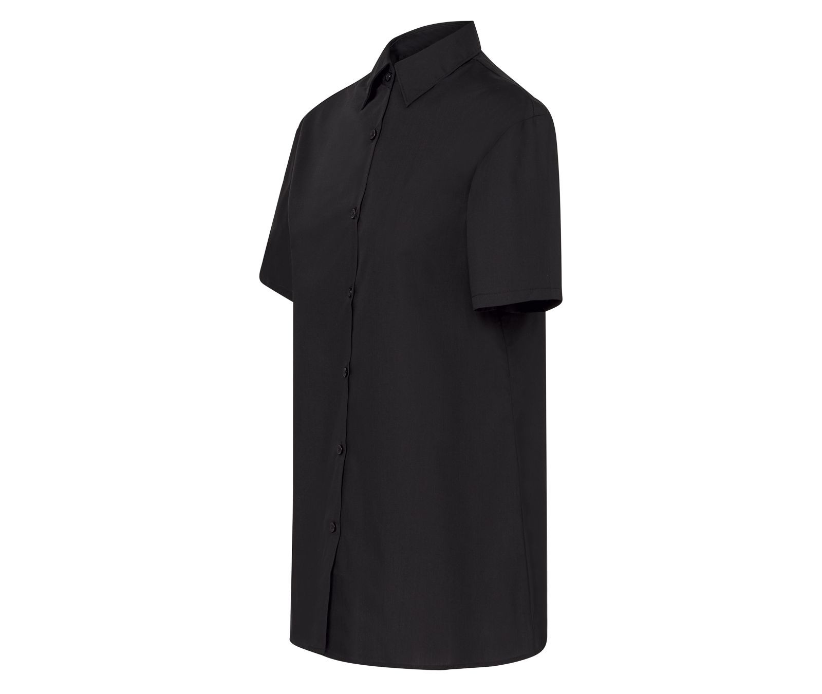 LADY CASUAL & BUSINESS SS SHIRT POPLIN