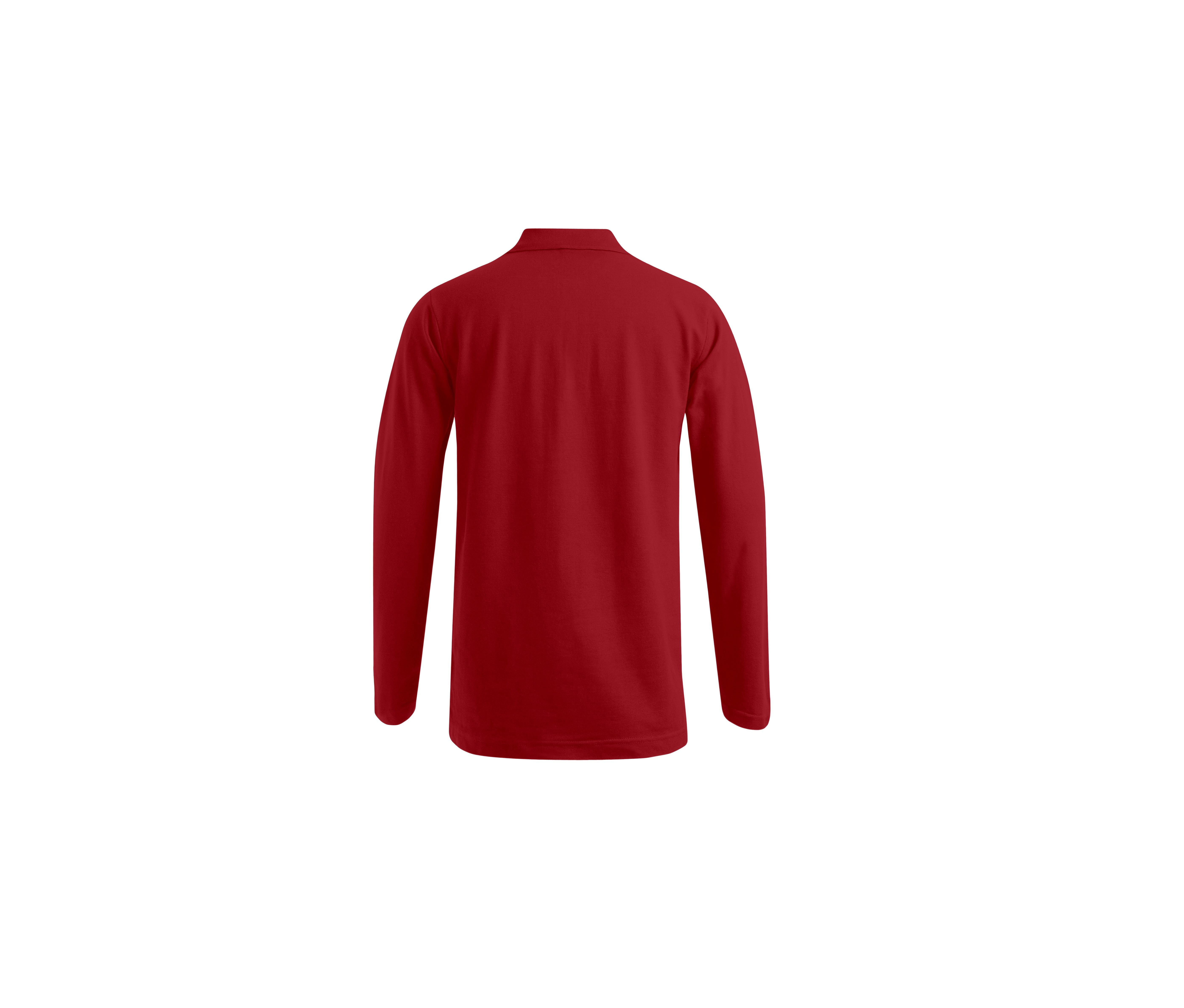 MEN’S LONG SLEEVE HEAVY POLO