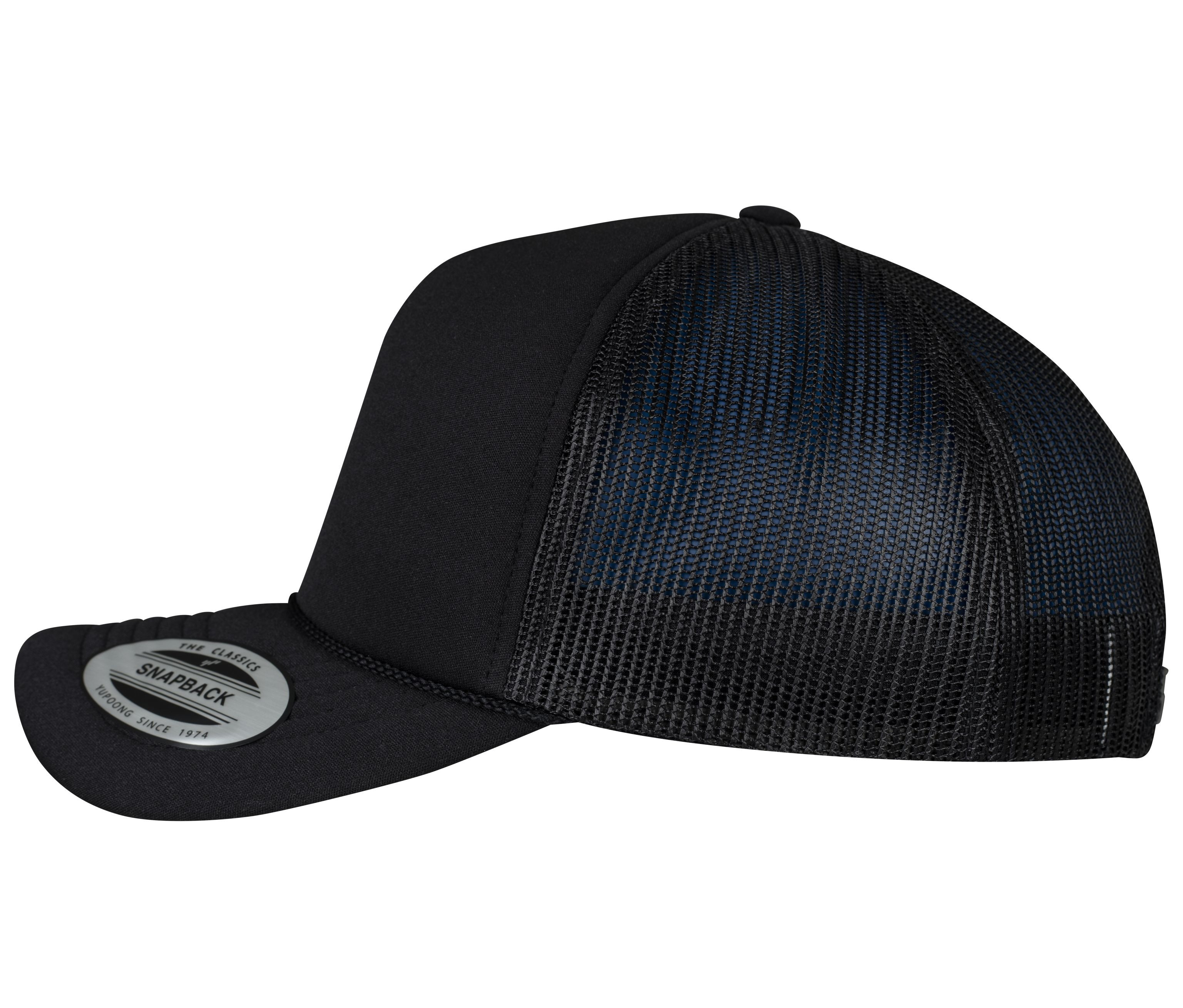 FOAM TRUCKER CAP CURVED VISOR