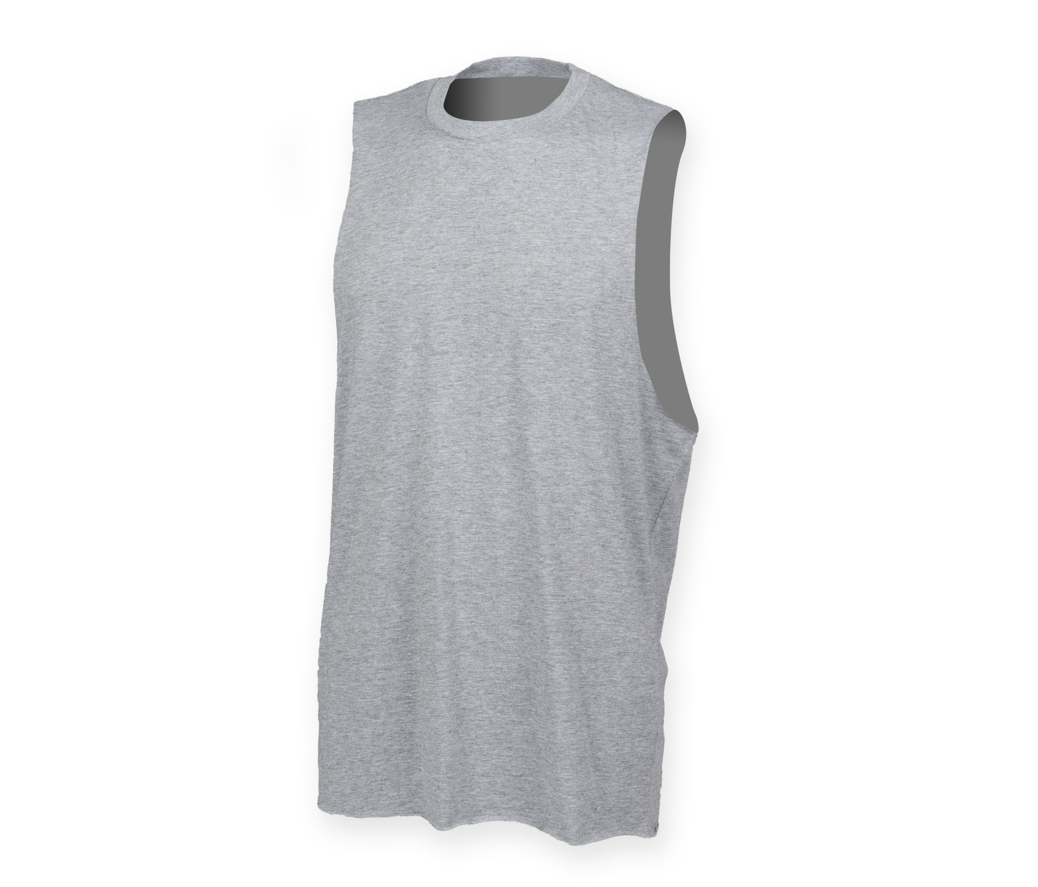 MEN’S HIGH NECK SLASH ARMHOLE VEST