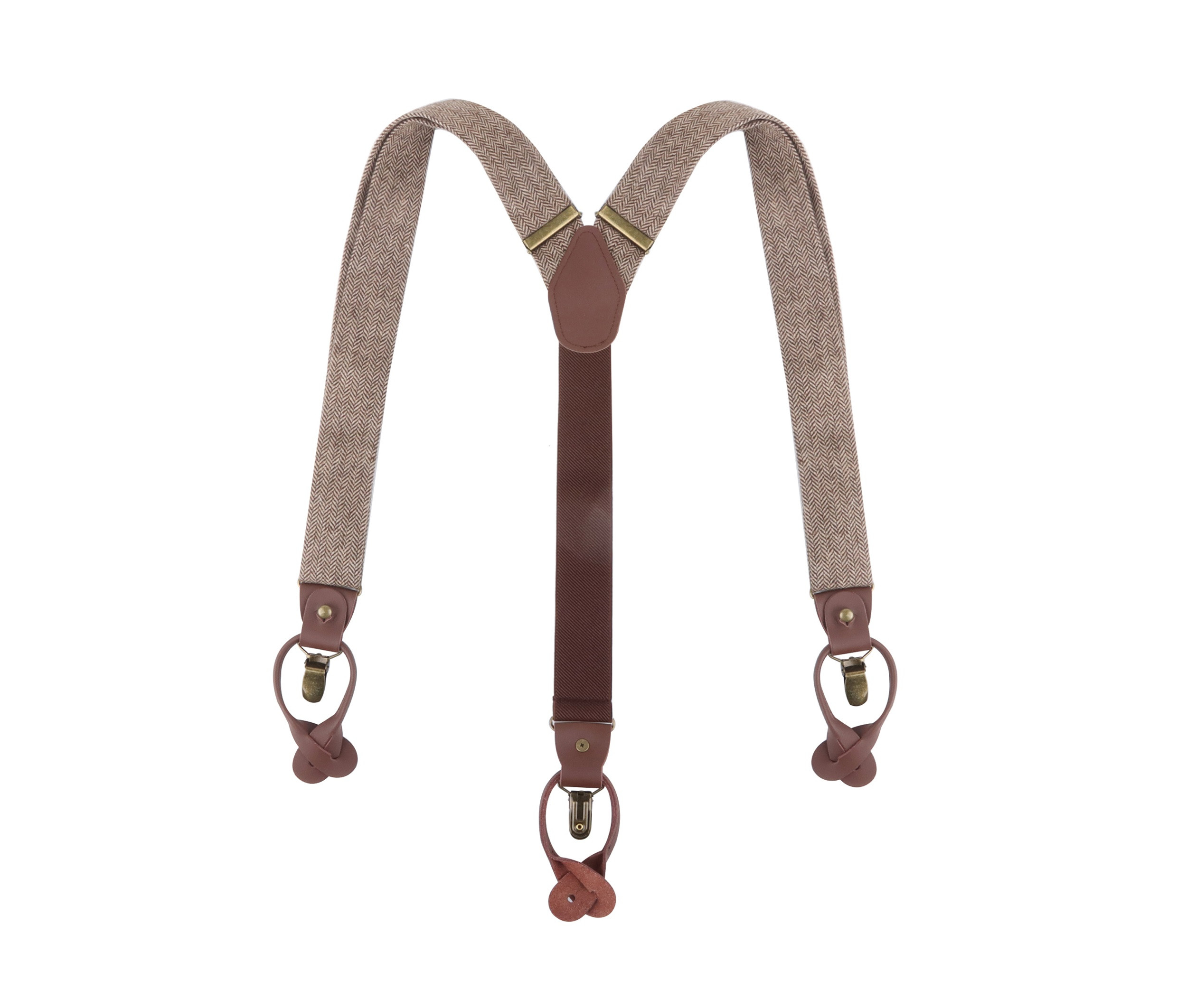 SUSPENDERS URBAN-HERRINGBONE