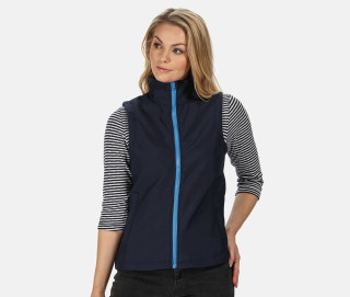 WOMEN ABLAZE PRINTABLE BODYWARMER
