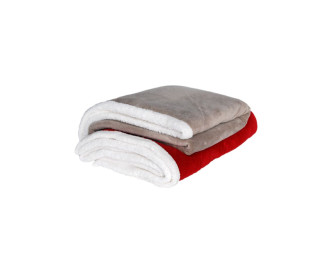 SHERPA CORAL FLEECE BLANKET