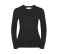 LADIES' V-NECK KNITTED PULLOVER